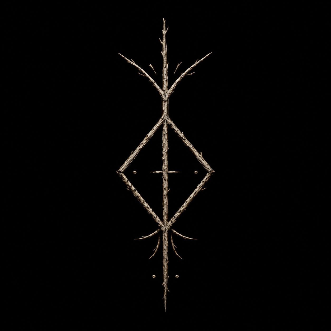 The WYTCH bindrune — Algiz woven into Ingwaz