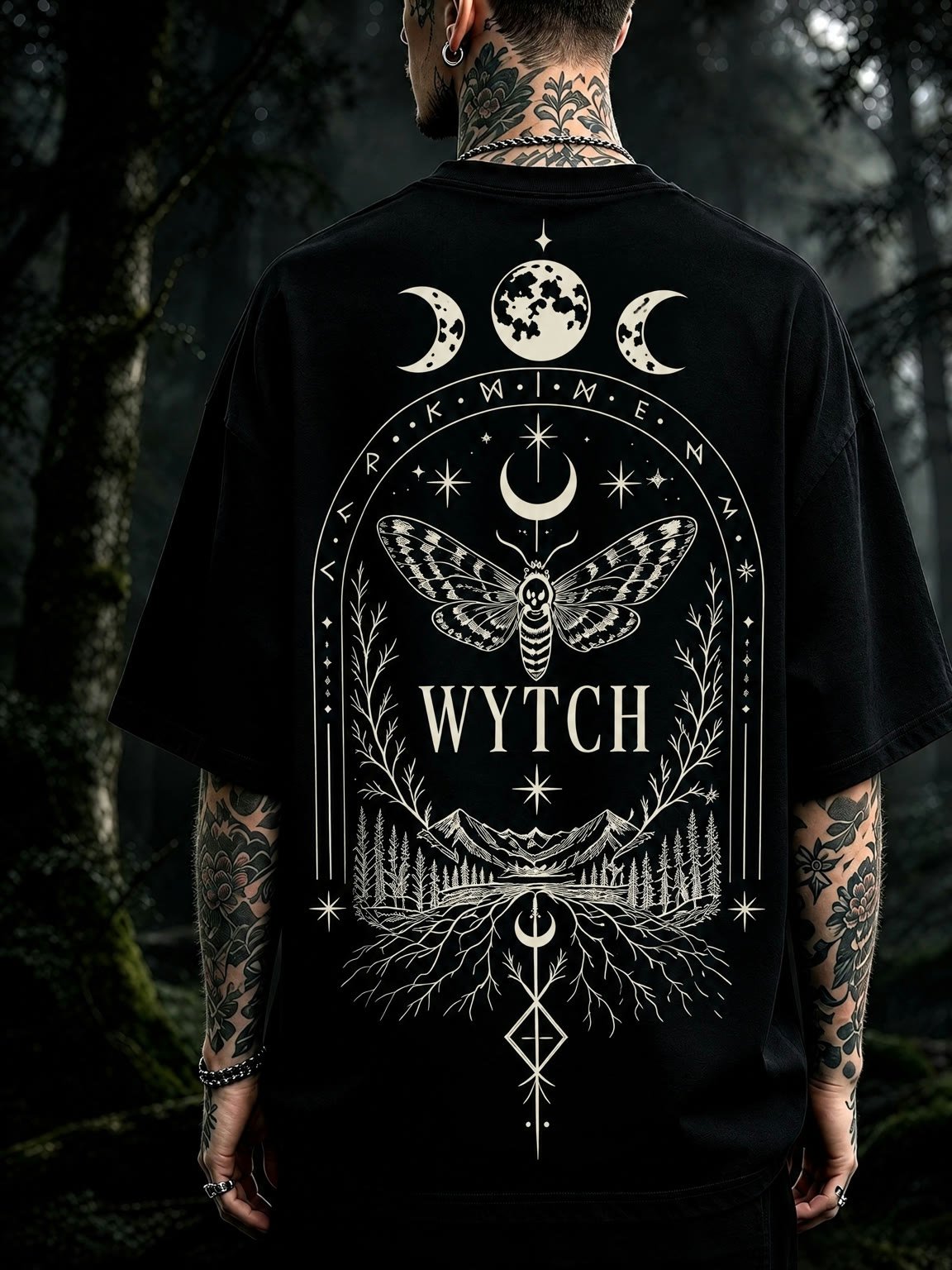 LUNAR MOTH — TEE — back